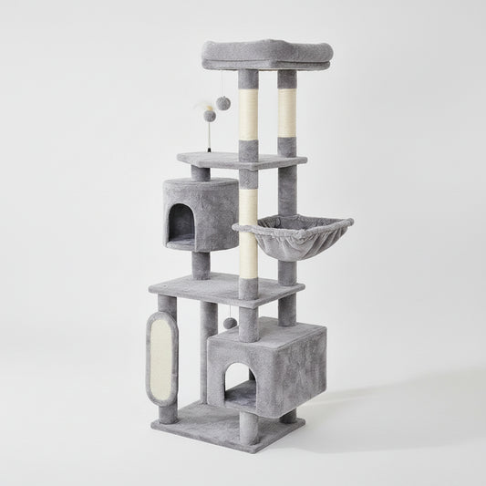 Multi-Cat Tree | Cat Furniture with Condos & Scratching Posts